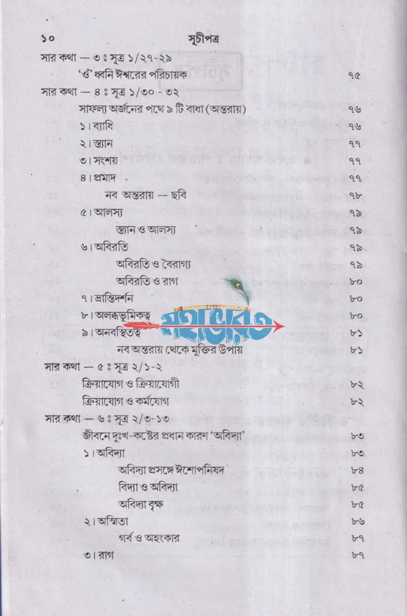 পাতাঞ্জল যোগদর্শন ও প্রার্থনা মন্ত্র (আসন প্রাণায়াম ও ধ্যান সহ) Hindu Religious Books