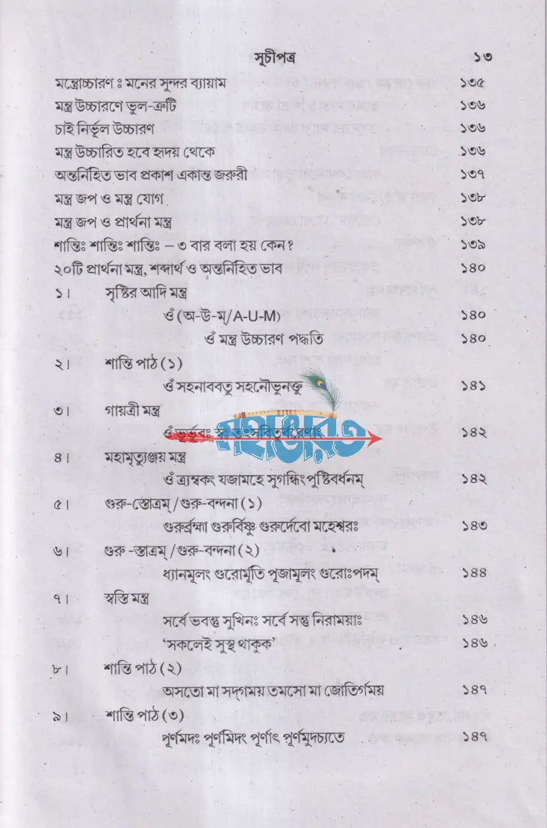 পাতাঞ্জল যোগদর্শন ও প্রার্থনা মন্ত্র (আসন প্রাণায়াম ও ধ্যান সহ) Hindu Religious Books