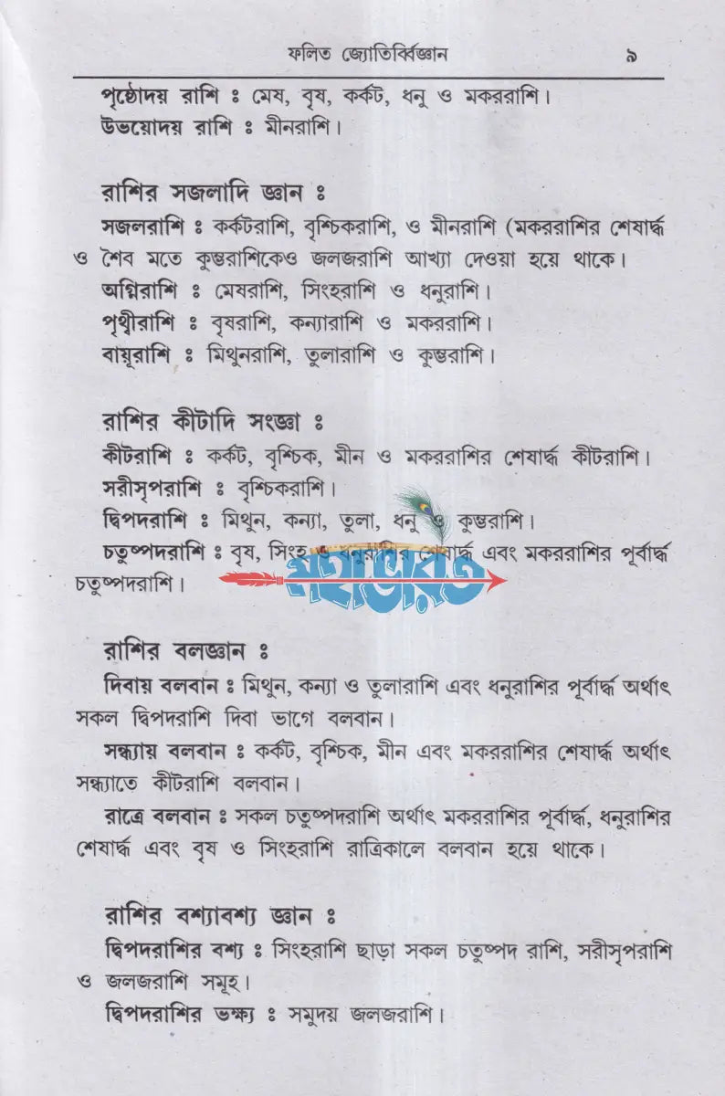 ফলিত জ্যোতির্ব্বিজ্ঞান Hindu Religious Books