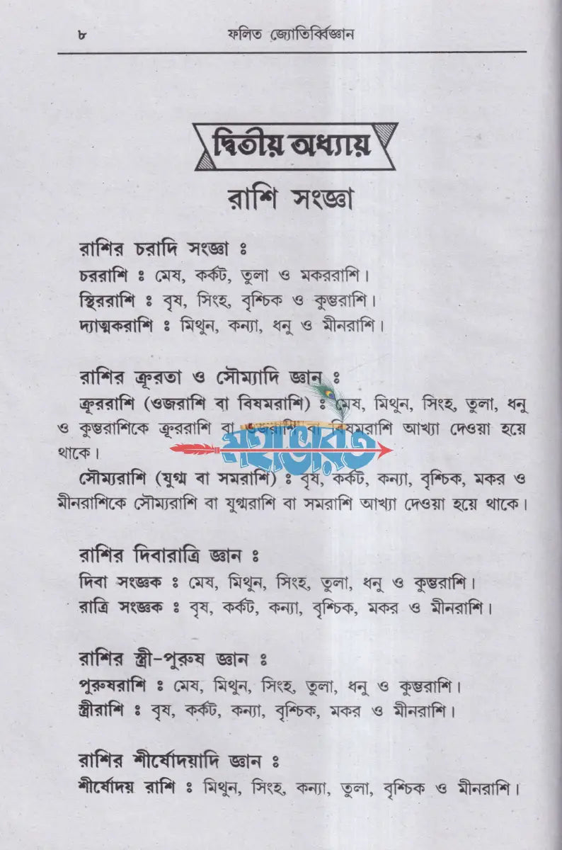ফলিত জ্যোতির্ব্বিজ্ঞান Hindu Religious Books