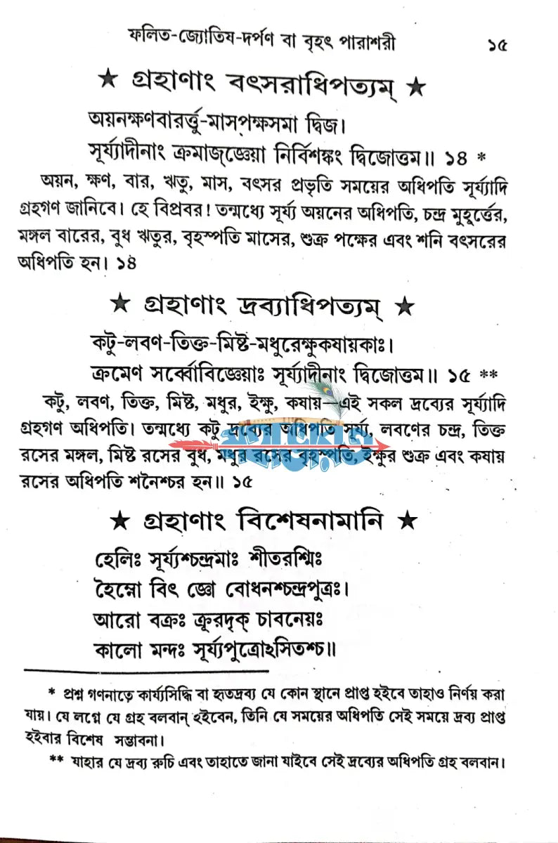 ফলিত জ্যোতিষ দর্পণ Hindu Religious Books