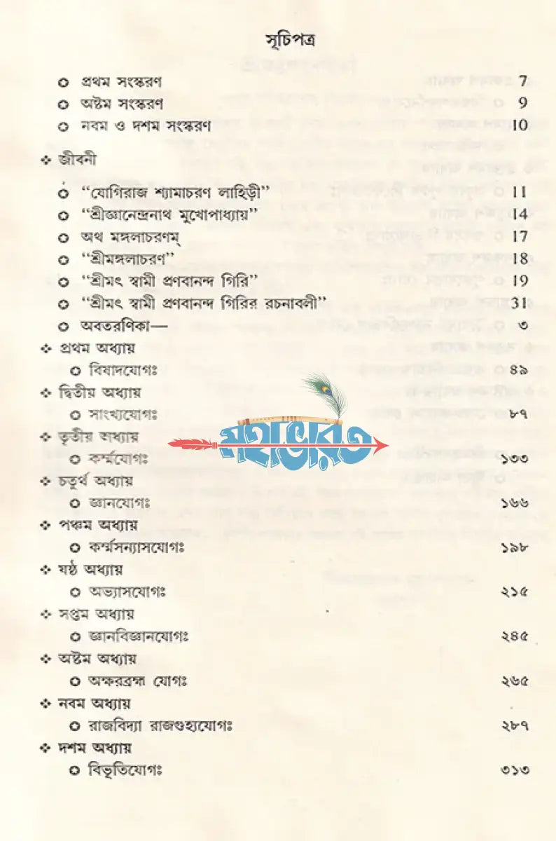 প্রণব গীতা শ্রীমদ্ভগবদগীতা বাংলাদেশী ছাপা Hindu Religious Books