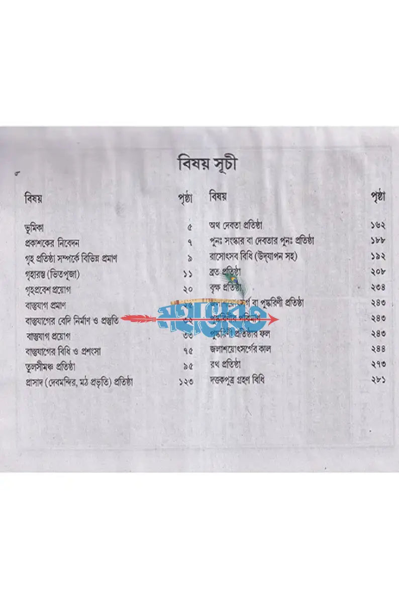 প্রতিষ্ঠা মঞ্জরী Hindu Religious Books