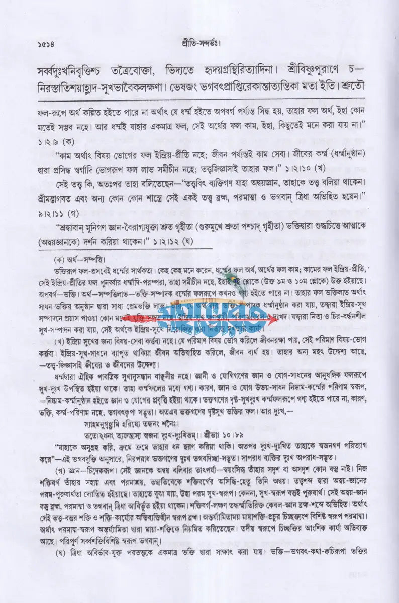 প্রীতিসন্দর্ভঃ Hindu Religious Books