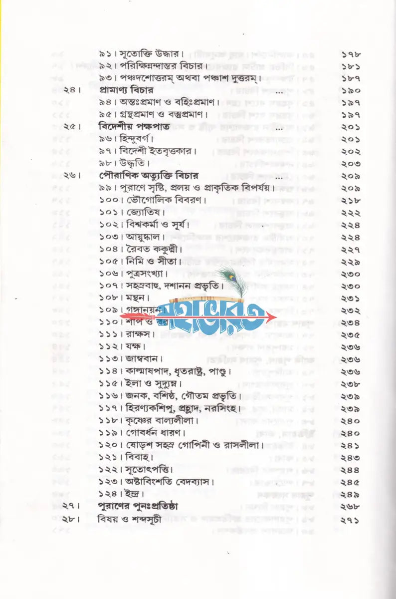 পুরাণপ্রবেশ Hindu Religious Books