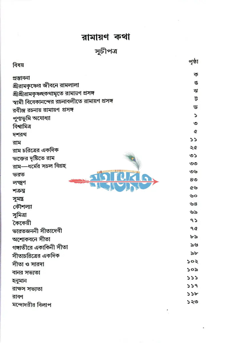 রামায়ণ কথা Hindu Religious Books