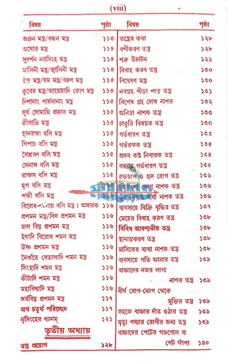 সচিত্র আদি ও আসল সম্মোহন বশীকরণ ও তন্ত্রশক্তি বিধান Hindu Religious Books
