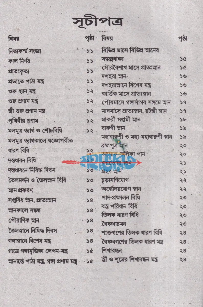 সচিত্র বৃহৎ বিশুদ্ধ নিত্যকর্ম পদ্ধতি Hindu Religious Books