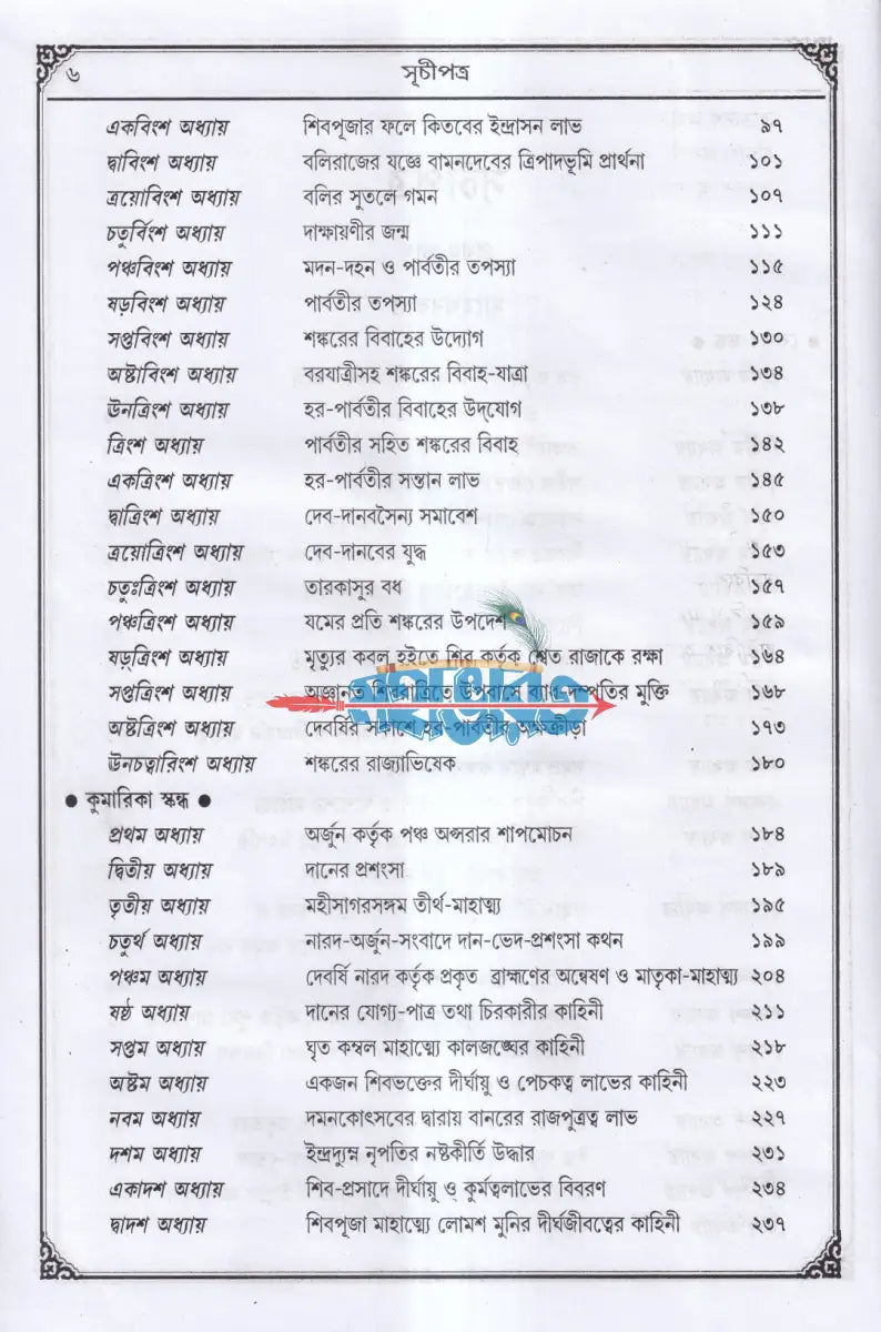 সচিত্র বৃহৎ ও আদি স্কন্দ মহাপুরাণ [ প্রথম ভাগ] (মাহেশ্বরকাণ্ড) Hindu Religious Books