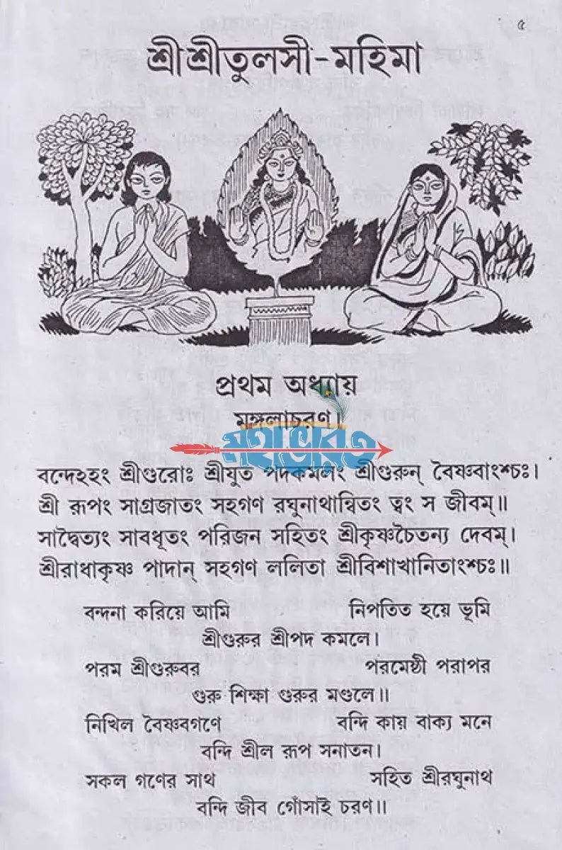 সচিত্র বৃহৎ শ্রীশ্রী তুলসী মাহাত্ম্য Hindu Religious Books