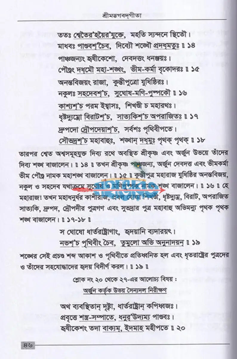 সহজপাঠ্য শ্রীমদ্ভগবদ্গীতা প্রবেশিকা ও মাঙ্গলিক মন্ত্র Hindu Religious Books