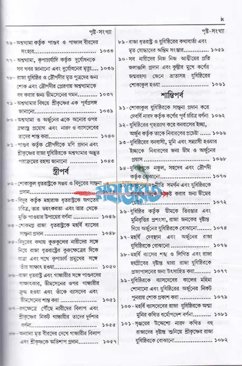 সংক্ষিপ্ত মহাভারত দ্বিতীয় খণ্ড Hindu Religious Books