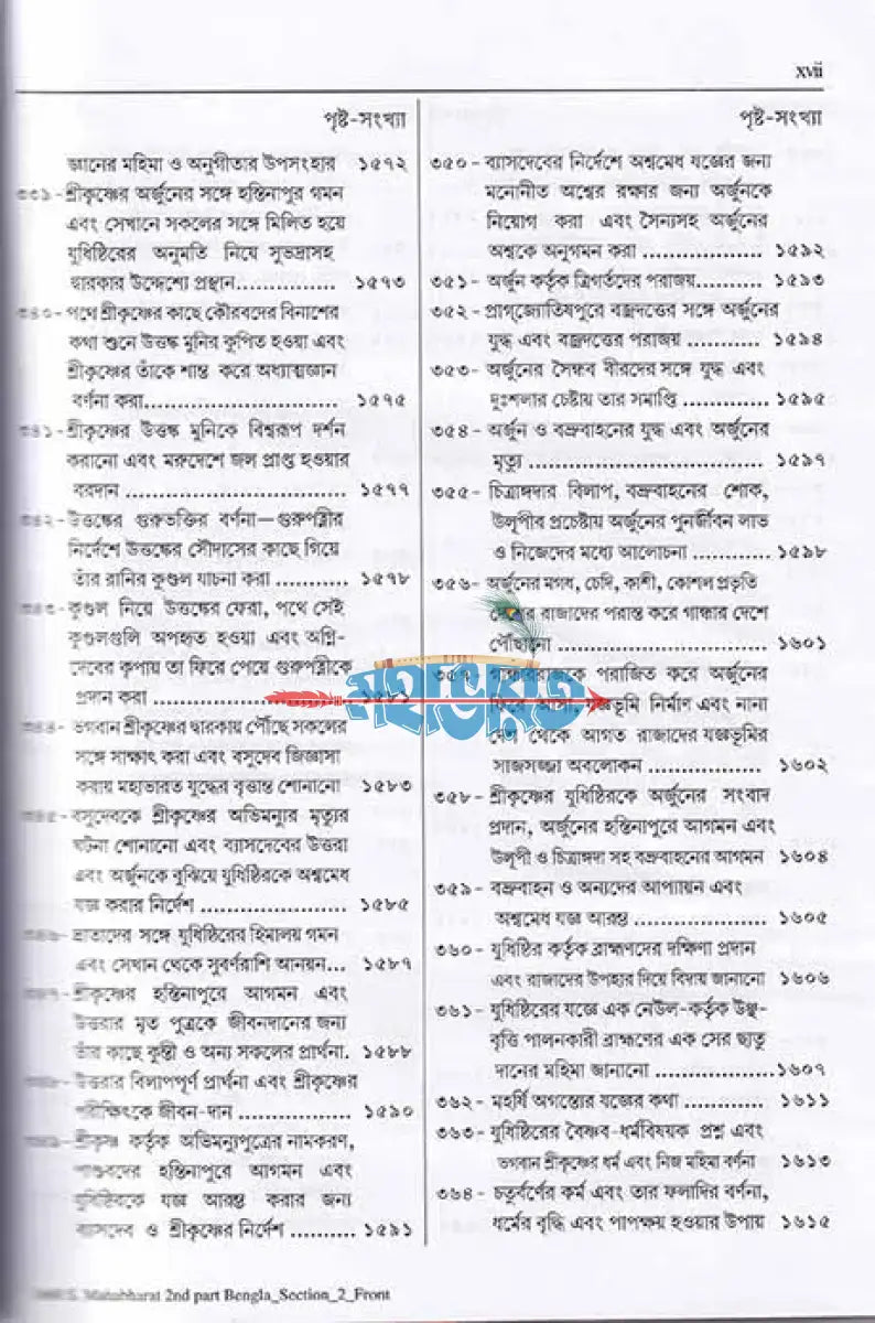 সংক্ষিপ্ত মহাভারত দ্বিতীয় খণ্ড Hindu Religious Books