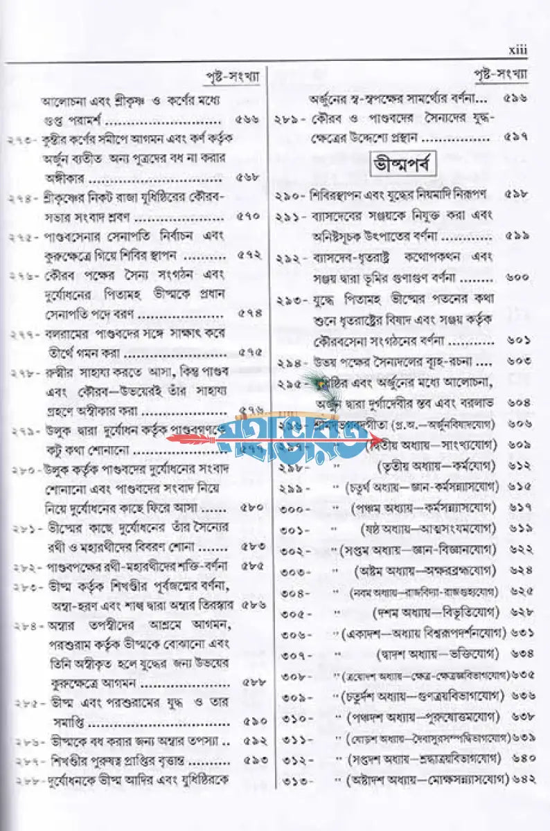 সংক্ষিপ্ত মহাভারত প্রথম খণ্ড Hindu Religious Books