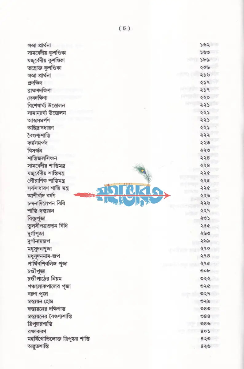 শান্তি স্বস্ত্যয়ন কৌমুদী কৃত্যসঞ্চয়ন Hindu Religious Books