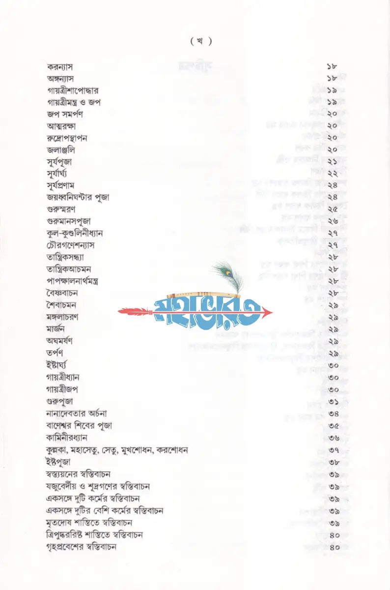 শান্তি স্বস্ত্যয়ন কৌমুদী কৃত্যসঞ্চয়ন Hindu Religious Books