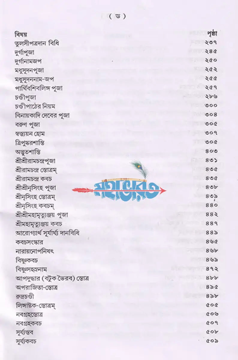 শান্তি স্বস্ত্যয়ন কৌমুদী নবভারত Hindu Religious Books