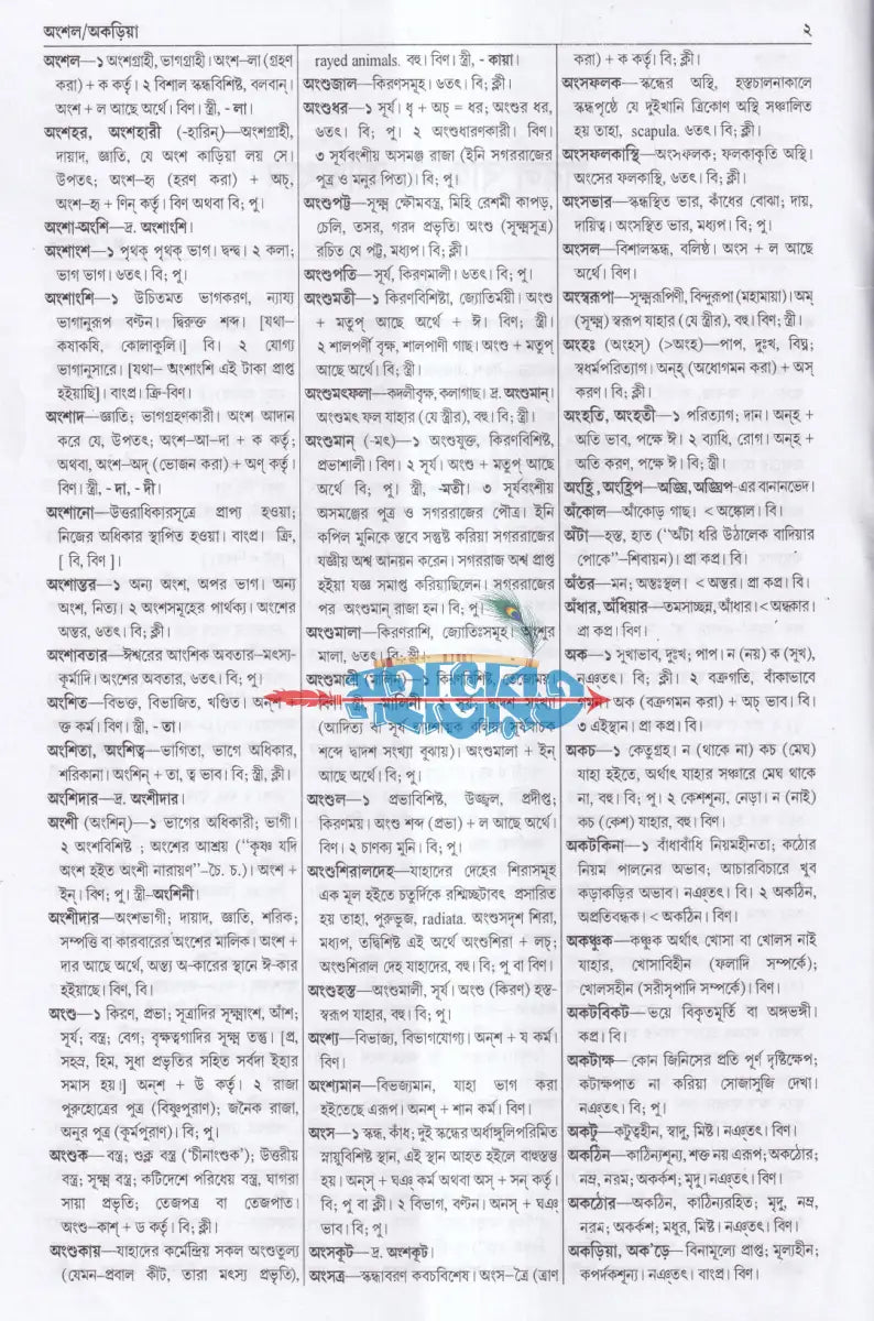 সরল বাঙ্গালা অভিধান Hindu Religious Books