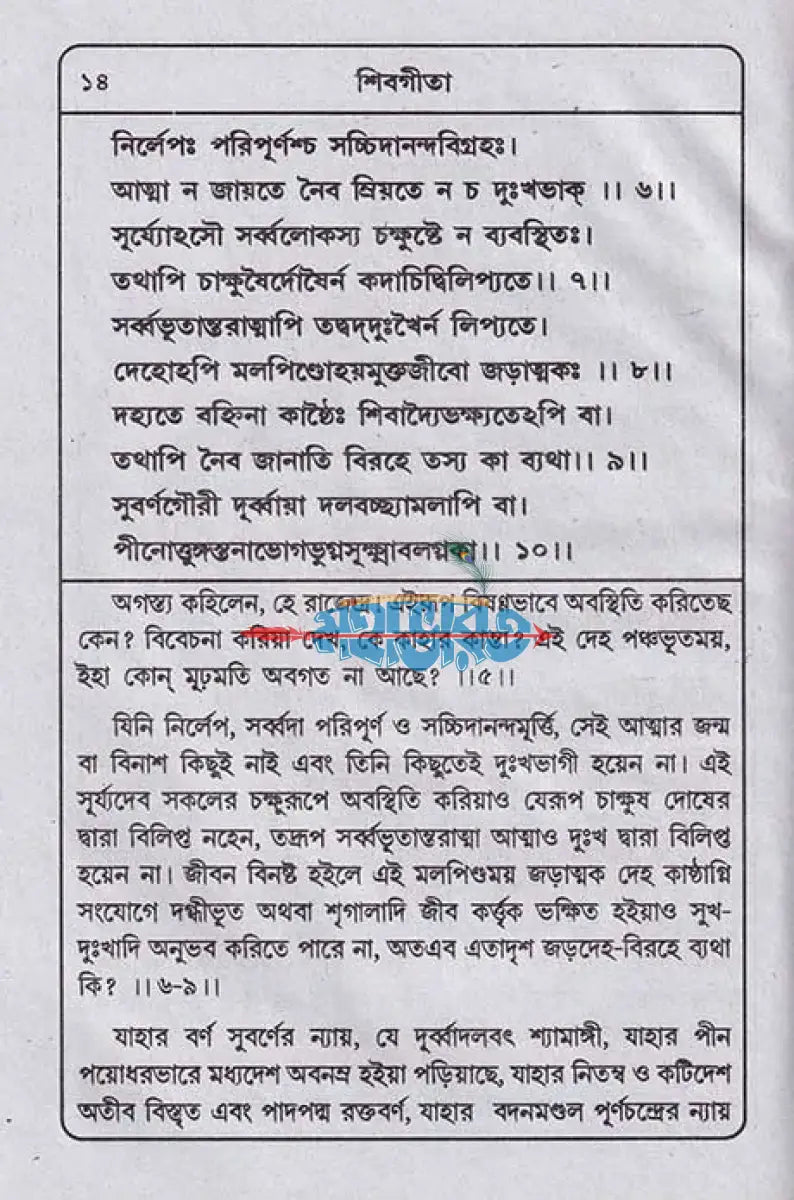 শিবগীতা বাংলাদেশী ছাপা Hindu Religious Books