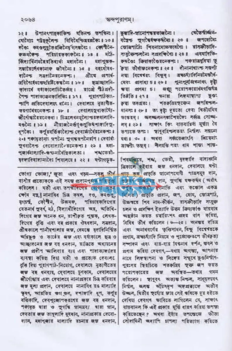 স্কন্দ পুরাণম্ ৪র্থ খণ্ড কাশীখণ্ডম্ (মূল সংস্কৃত ও বঙ্গানুবাদসমেত) Hindu Religious Books