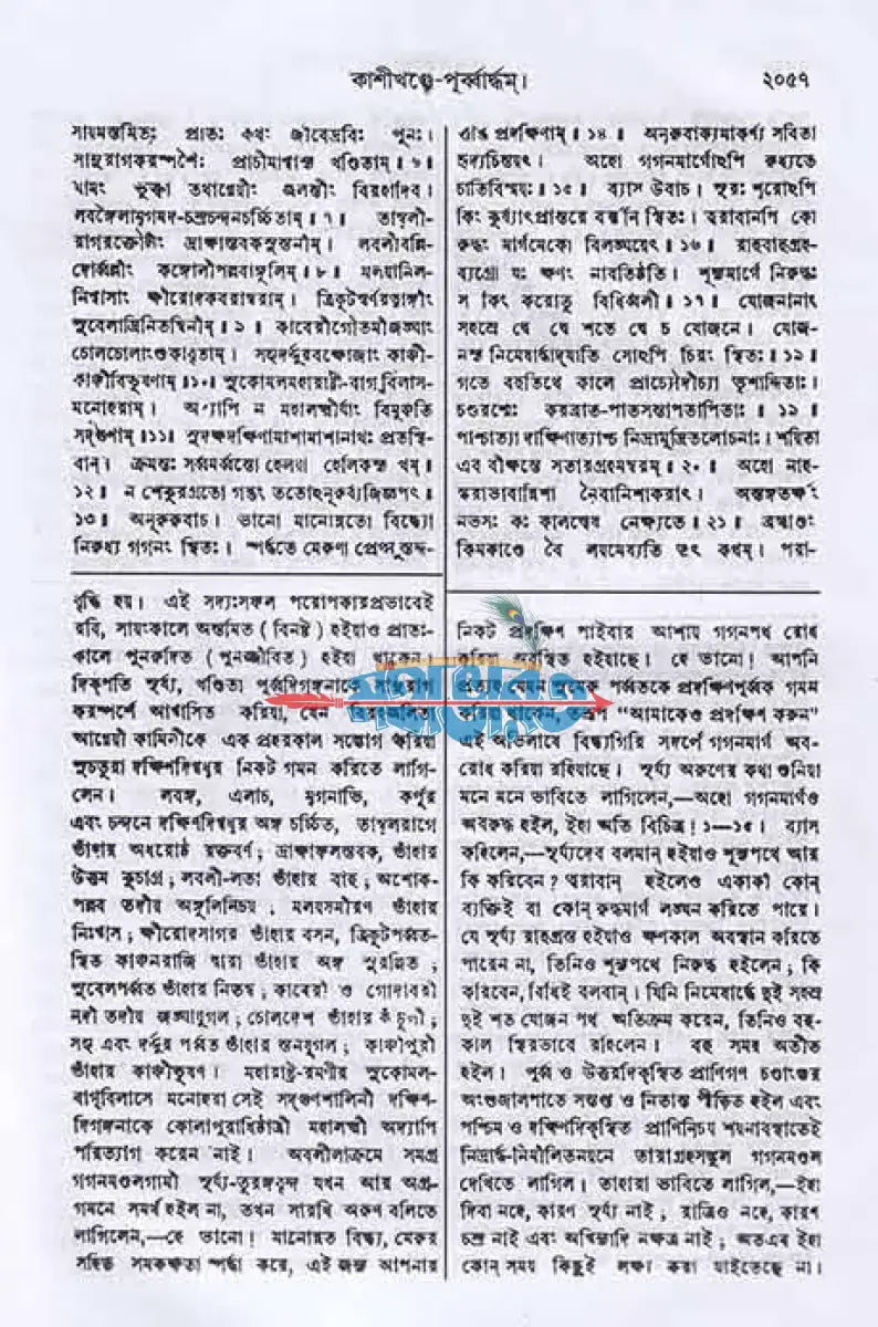 স্কন্দ পুরাণম্ ৪র্থ খণ্ড কাশীখণ্ডম্ (মূল সংস্কৃত ও বঙ্গানুবাদসমেত) Hindu Religious Books