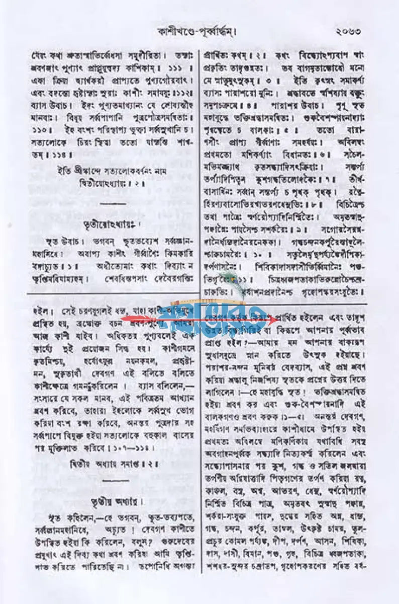 স্কন্দ পুরাণম্ ৪র্থ খণ্ড কাশীখণ্ডম্ (মূল সংস্কৃত ও বঙ্গানুবাদসমেত) Hindu Religious Books