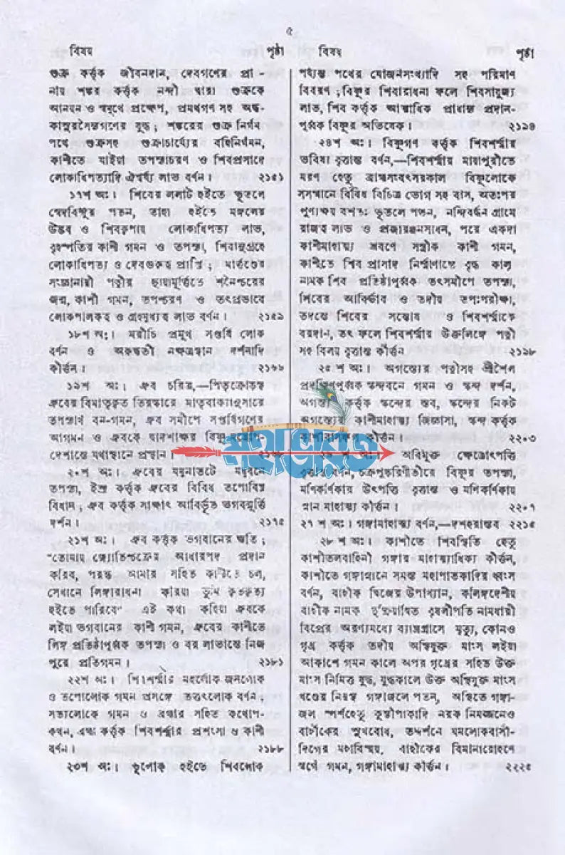 স্কন্দ পুরাণম্ ৪র্থ খণ্ড কাশীখণ্ডম্ (মূল সংস্কৃত ও বঙ্গানুবাদসমেত) Hindu Religious Books