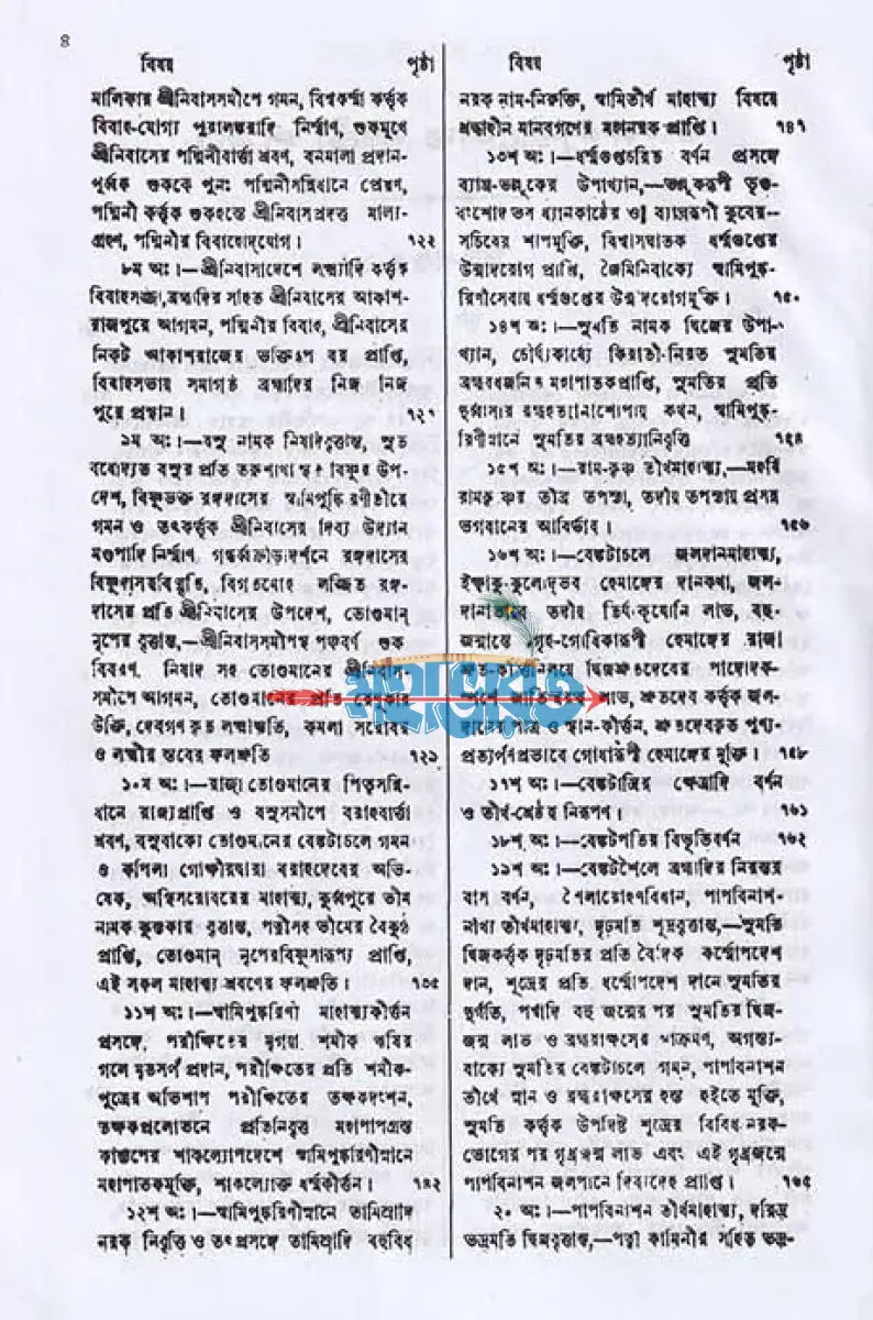 স্কন্দ পুরাণম্ দ্বিতীয় ভাগ বিষ্ণুখণ্ড (মূল সংস্কৃত ও বঙ্গানুবাদসমেত) Hindu Religious Books