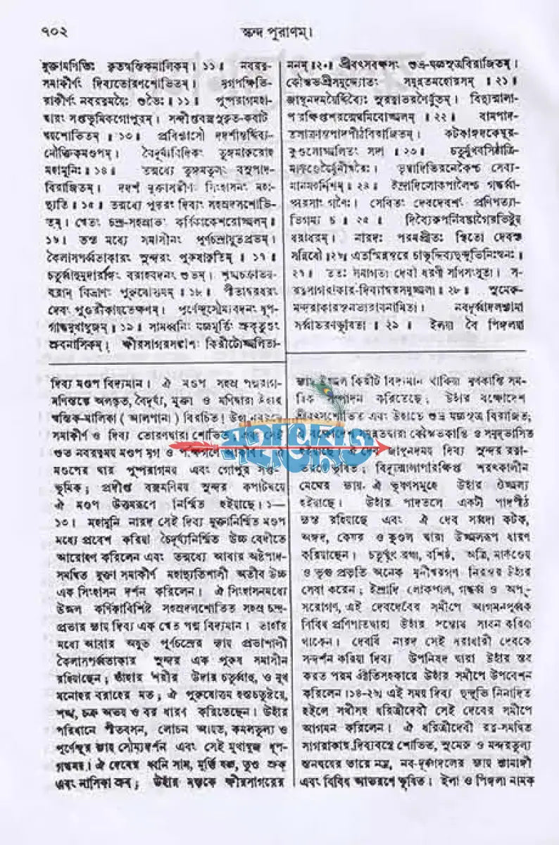 স্কন্দ পুরাণম্ প্রথম ভাগ মহেশ্বর খণ্ড (মূল সংস্কৃত ও বঙ্গানুবাদসমেত) Hindu Religious Books