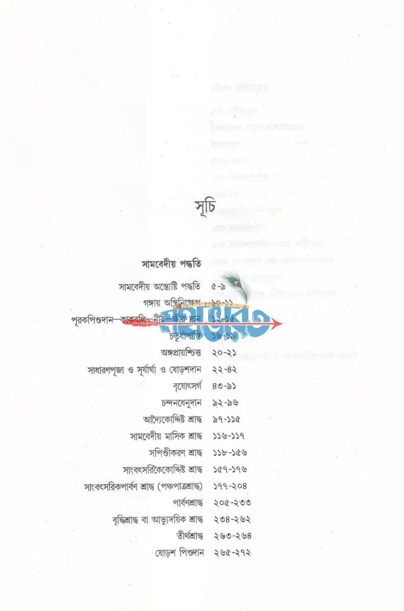 শ্রাদ্ধপদ্ধতি (সামবেদীয় ও যজুর্বেদীয় পদ্ধতিতে মন্ত্রের অর্থসহ) Hindu Religious Books