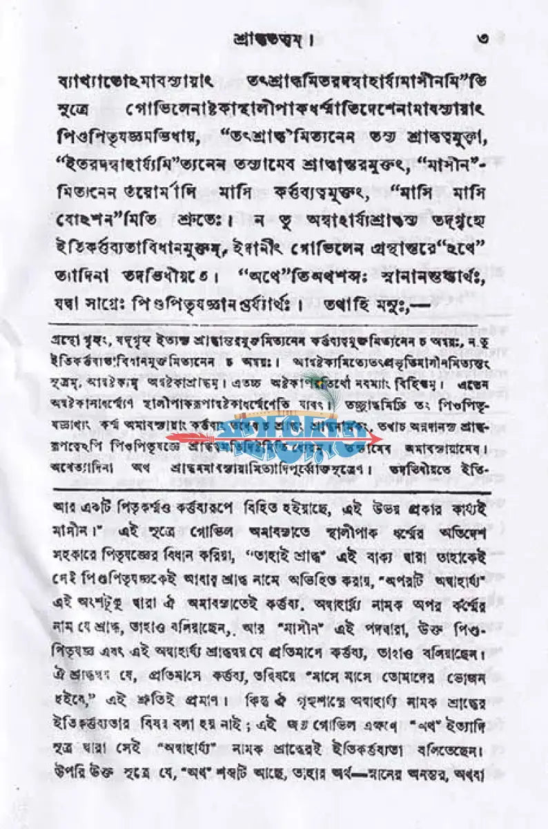 শ্রাদ্ধতত্ত্বম্ Hindu Religious Books