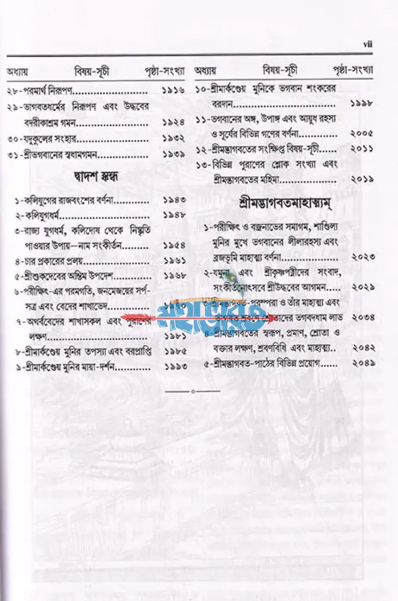 শ্ৰীমদ্ভাগবত মহাপুরাণ (নবম স্কন্ধ থেকে দ্বাদশ স্কন্ধ পর্যন্ত) Hindu Religious Books