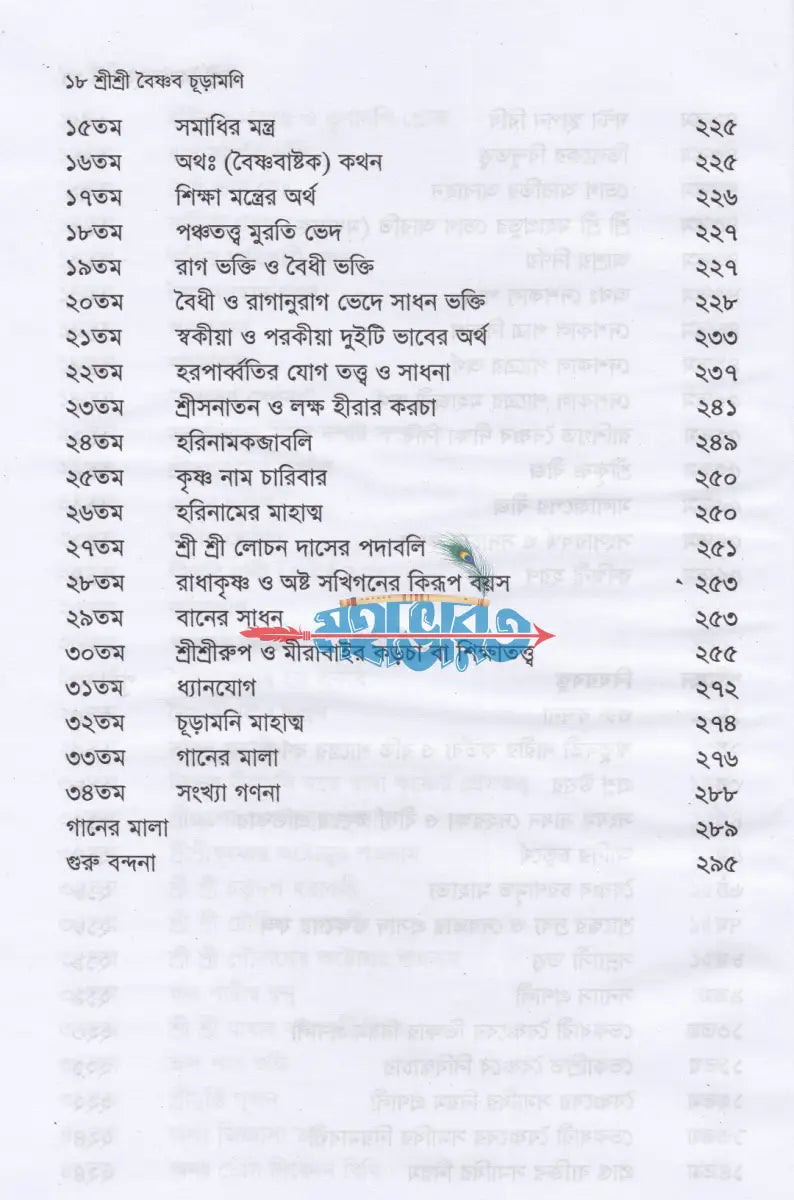 শ্রী শ্রী বৈষ্ণব চূড়ামণি Hindu Religious Books