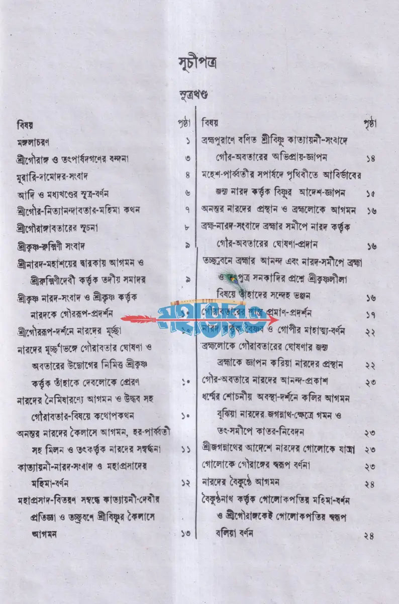 শ্রী শ্রী চৈতন্য মঙ্গল Hindu Religious Books