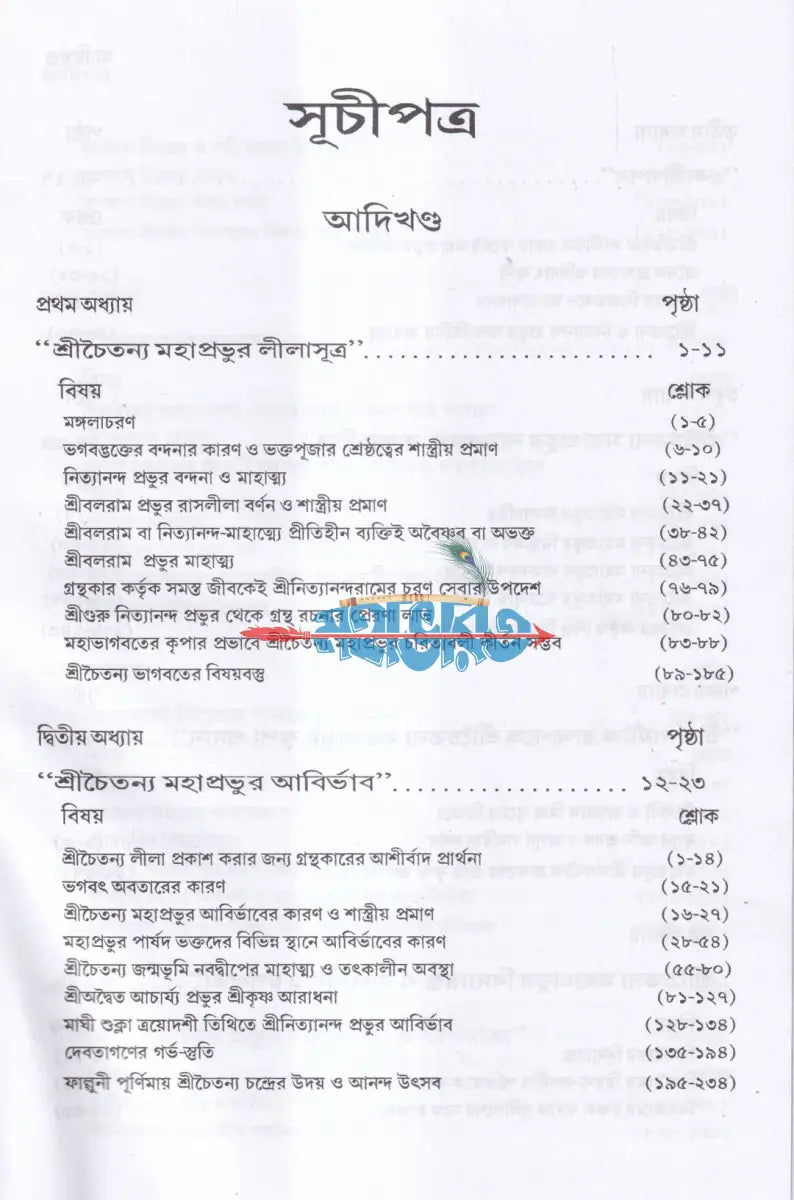 শ্রীচৈতন্য ভাগবত Hindu Religious Books