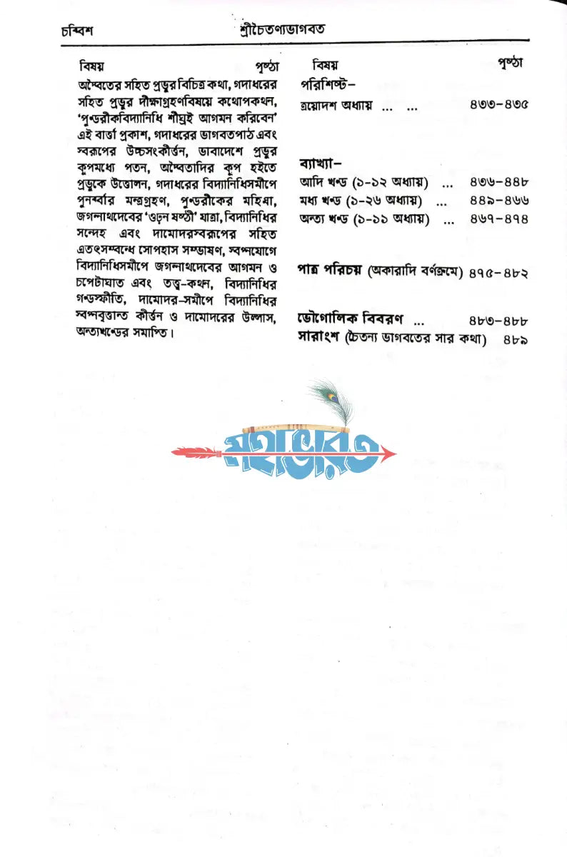 শ্রীচৈতন্যভাগবত Hindu Religious Books