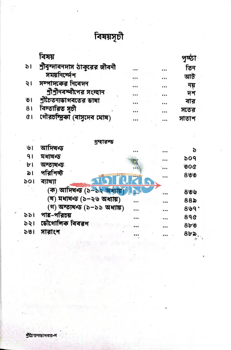 শ্রীচৈতন্যভাগবত Hindu Religious Books