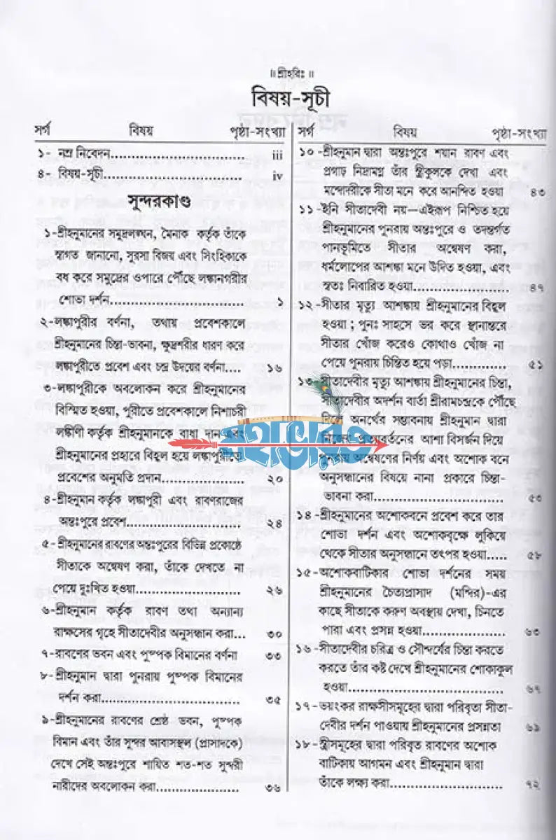 শ্রীমদবাল্মীকীয় রামায়ণ (দ্বিতীয় খণ্ড) Hindu Religious Books