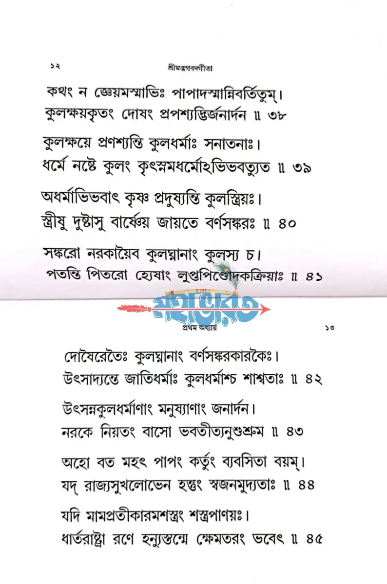 শ্রীমদ্ভগবদ গীতা (পুঁথি) Hindu Religious Books