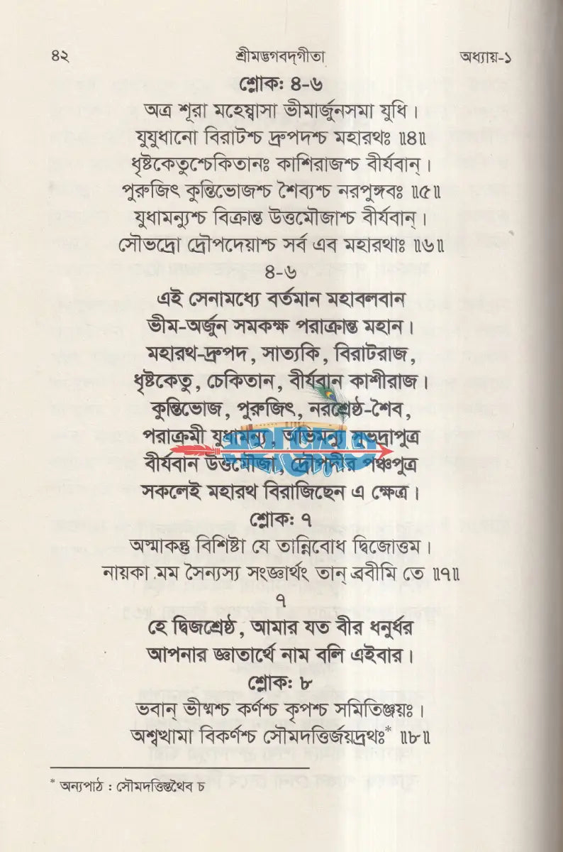 শ্রীমদ্ভগবদগীতা (মূল শ্লোক ও সহজ বাংলা ছন্দে) Hindu Religious Books