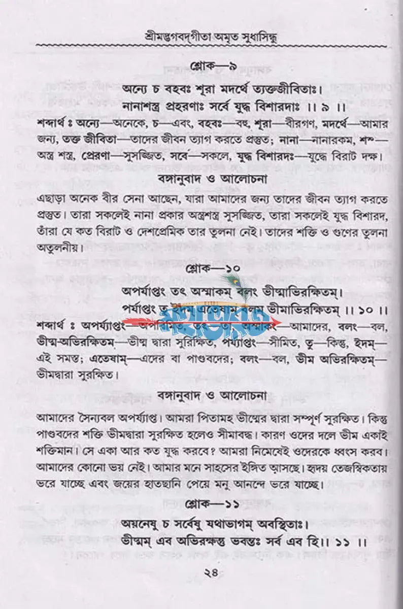 শ্রীমদ্ভগবদ্গীতা অমৃত সুধাসিন্ধু Hindu Religious Books