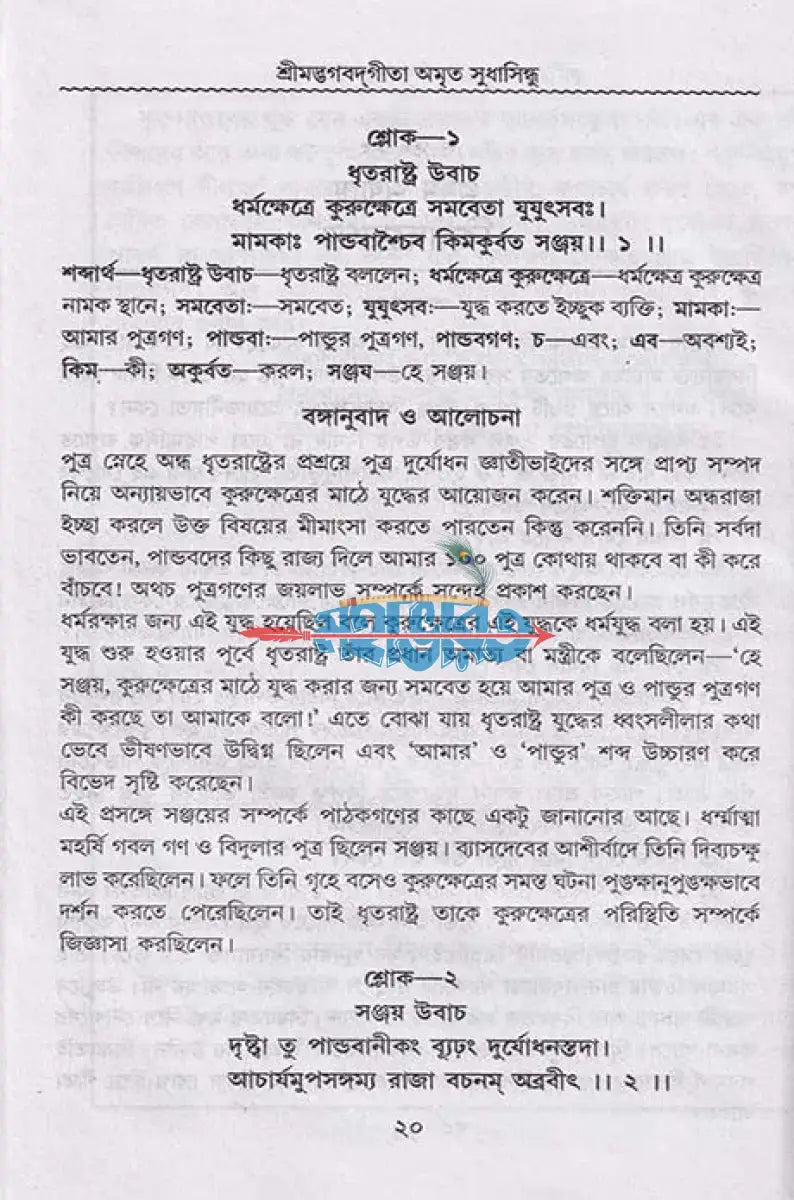 শ্রীমদ্ভগবদ্গীতা অমৃত সুধাসিন্ধু Hindu Religious Books