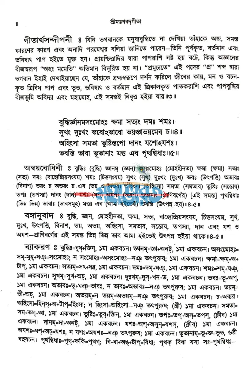 শ্রীমদ্ভগবদ্গীতা দ্বিতীয় খণ্ড Hindu Religious Books