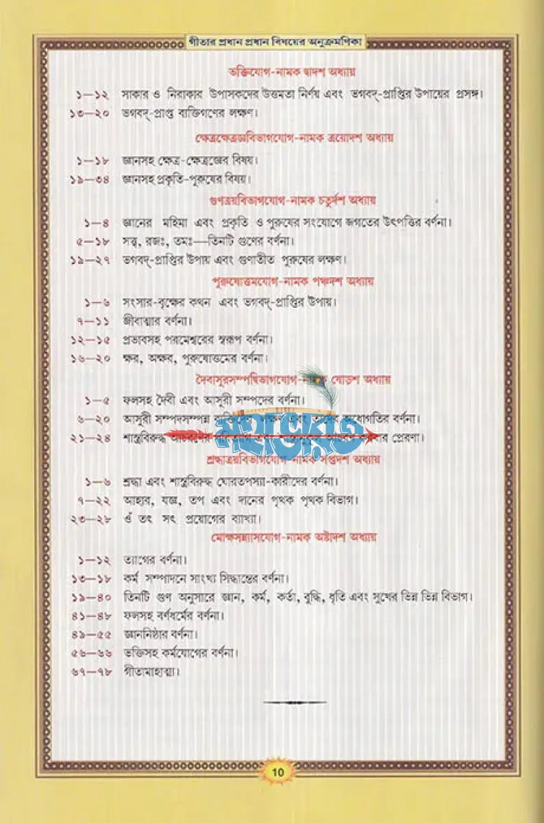 শ্রীমদ্ভগবদ্গীতা (সচিত্র শ্লোকার্থসহ) Hindu Religious Books