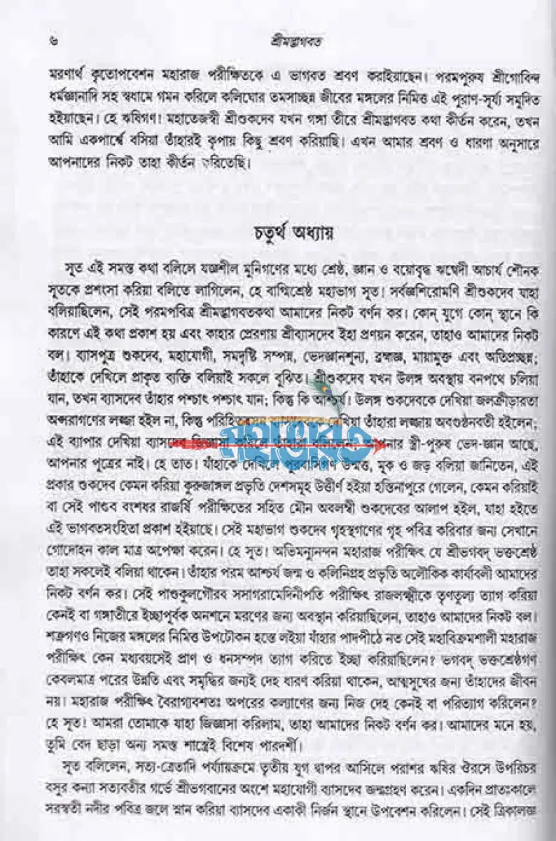 শ্রীমদ্ভাগবত (সমগ্র মূল ভগবতের গদ্যানুবাদ) বড় সাইজ Hindu Religious Books