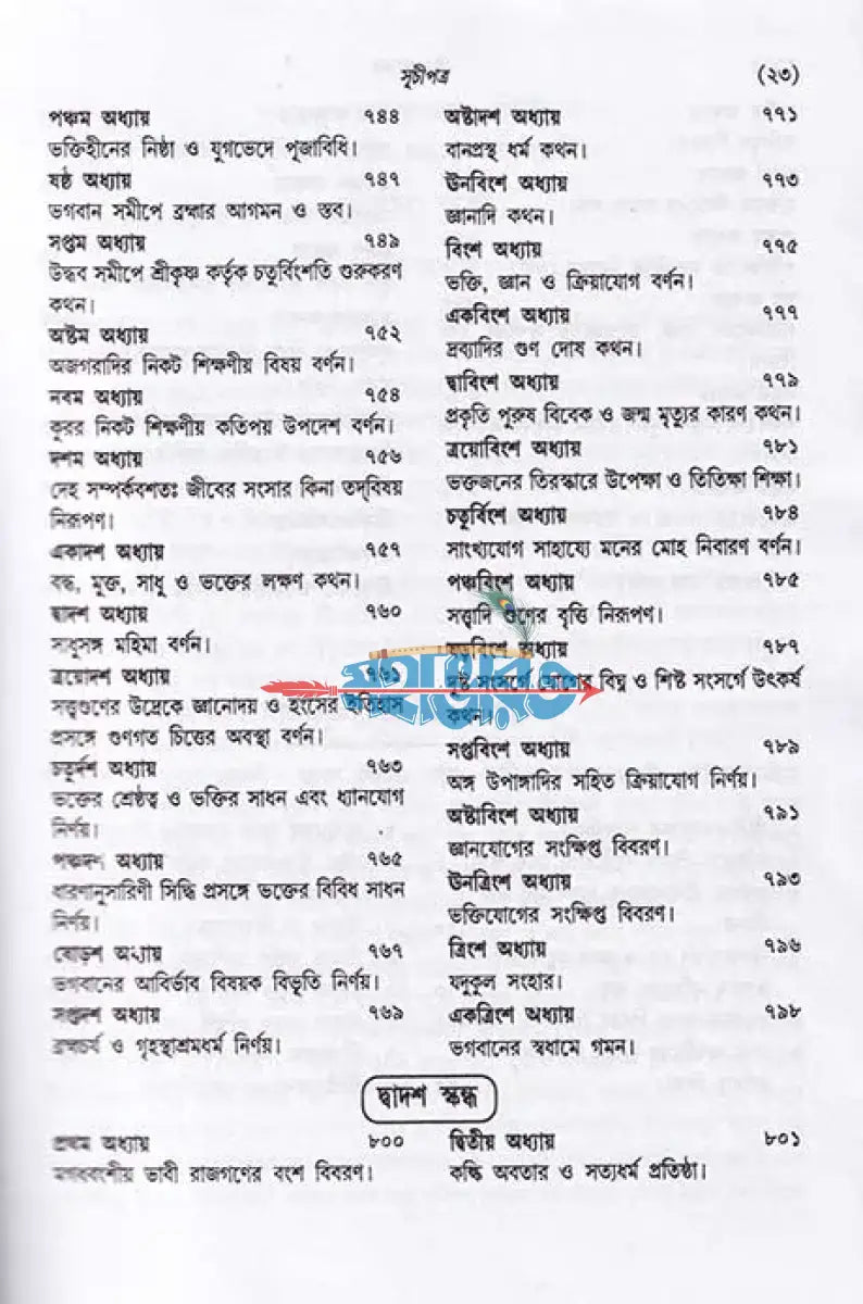 শ্রীমদ্ভাগবত (সমগ্র মূল ভগবতের গদ্যানুবাদ) মিডিয়াম সাইজ Hindu Religious Books