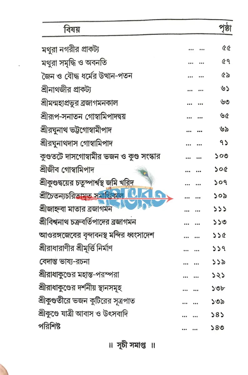 শ্রীরাধাকুণ্ডের মহিমা ও ঐতিহ্য Hindu Religious Books