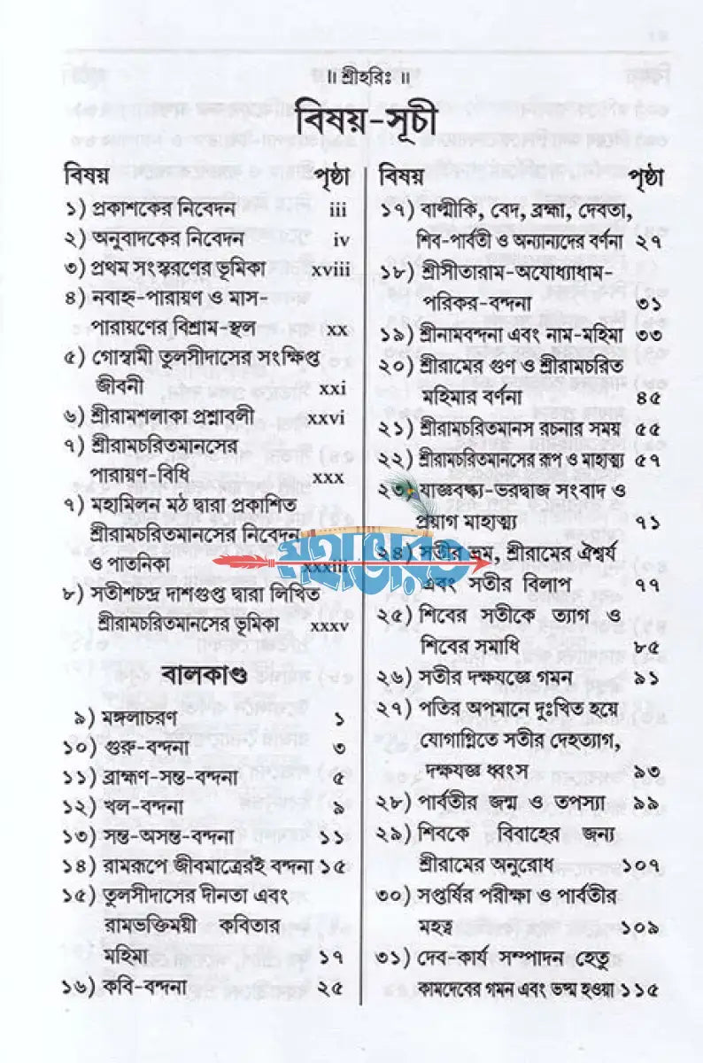 শ্রীরামচরিতমানস Hindu Religious Books