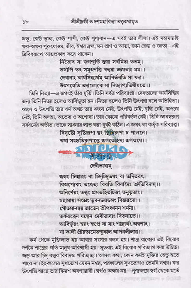 শ্রীশ্রী চণ্ডী ও দশমহাবিদ্যা তত্ত্বকথামৃত Hindu Religious Books