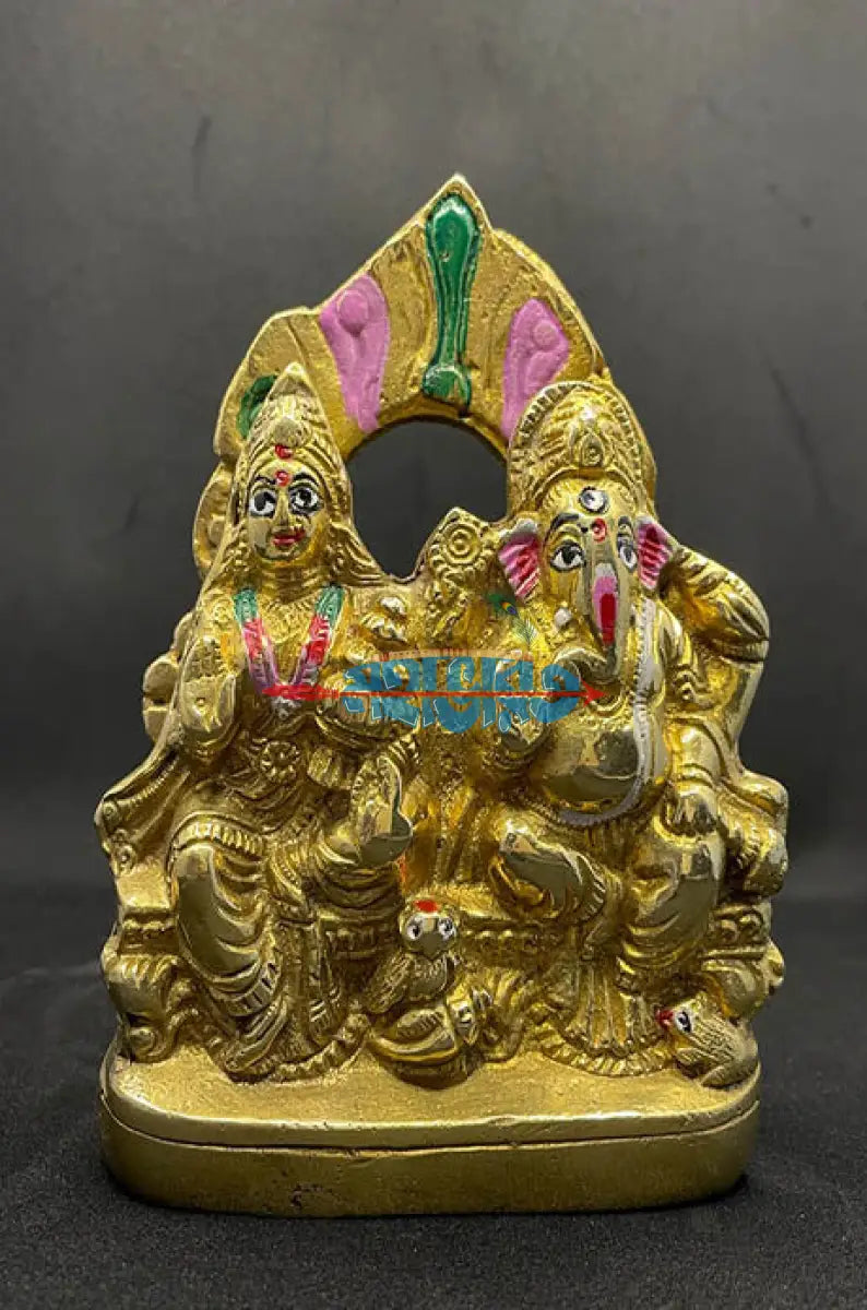 শ্রীশ্রী লক্ষ্মীগণেশ মূর্তি (পিতল) Brass Products